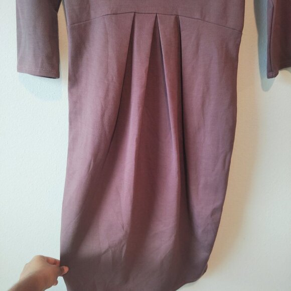LA CLEF Purple Long Sleeve Dress - Picture 7 of 7